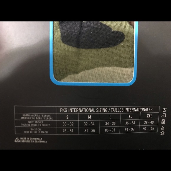 Men’s boxer briefs XL camo/ orange - Picture 4 of 5